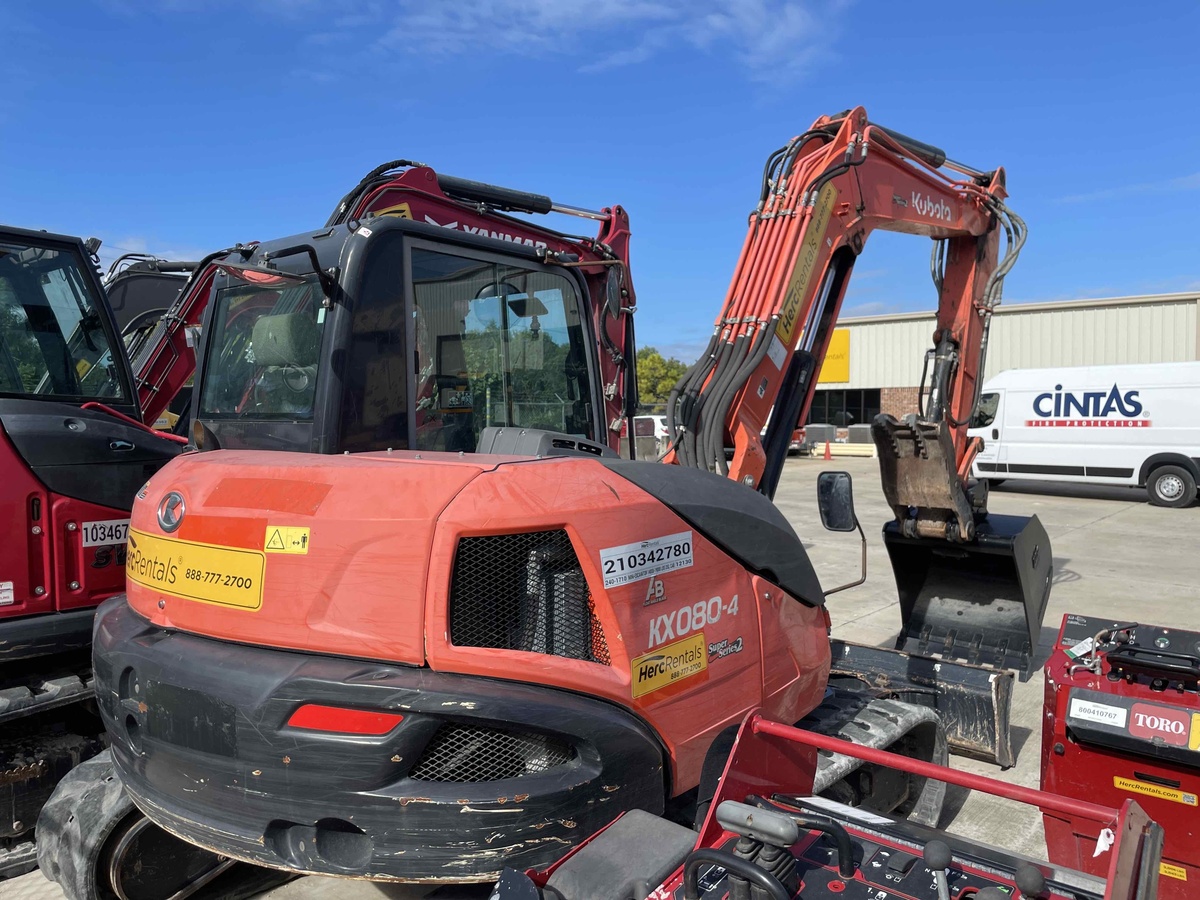 2021 Kubota KX080-4-3