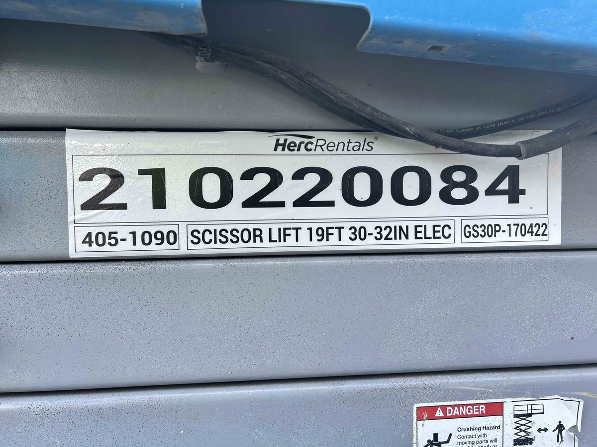2017 Genie GS-1930-5