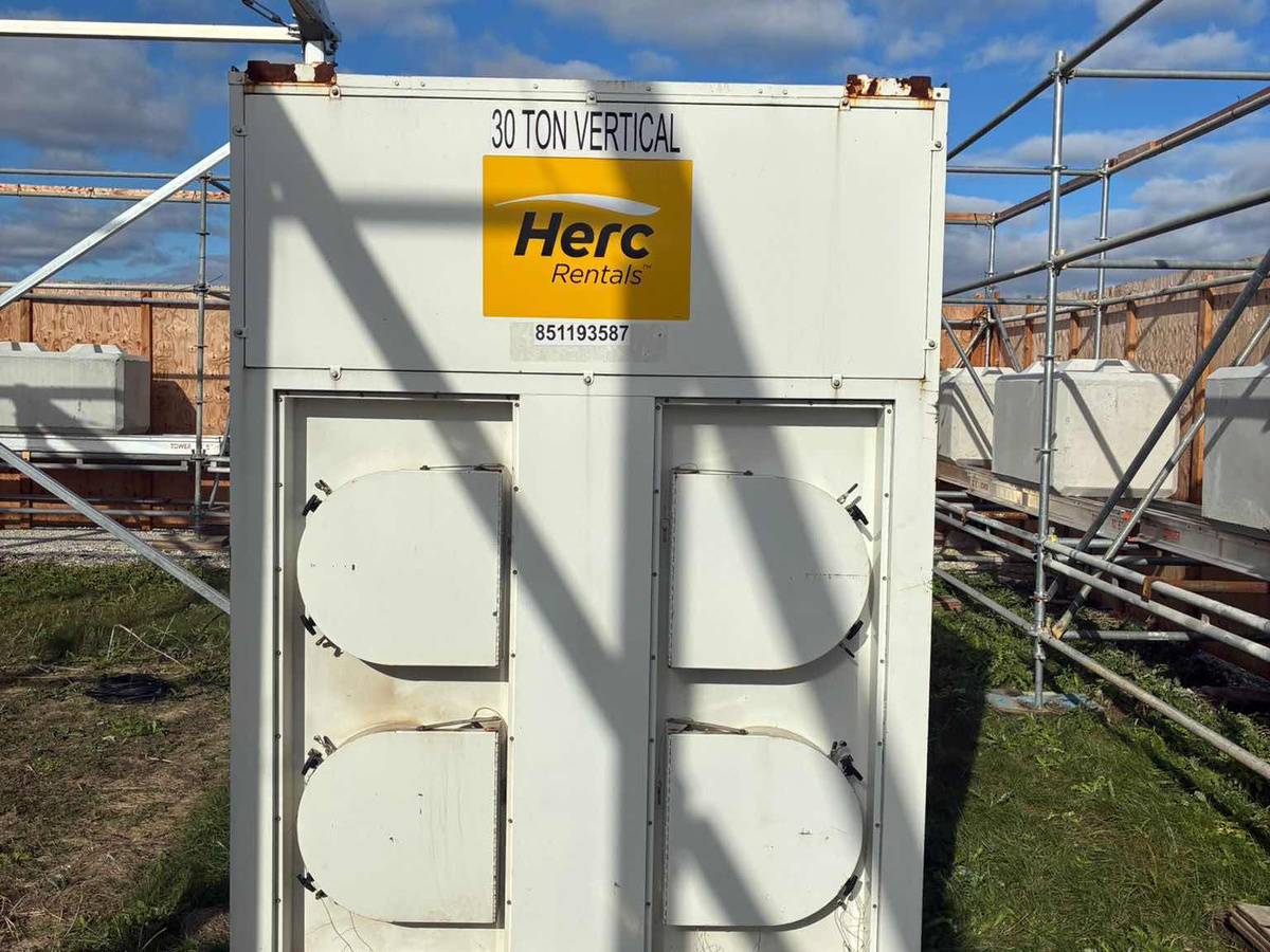 2018 Caps 30 Ton Compact Vertical Package Unit-5