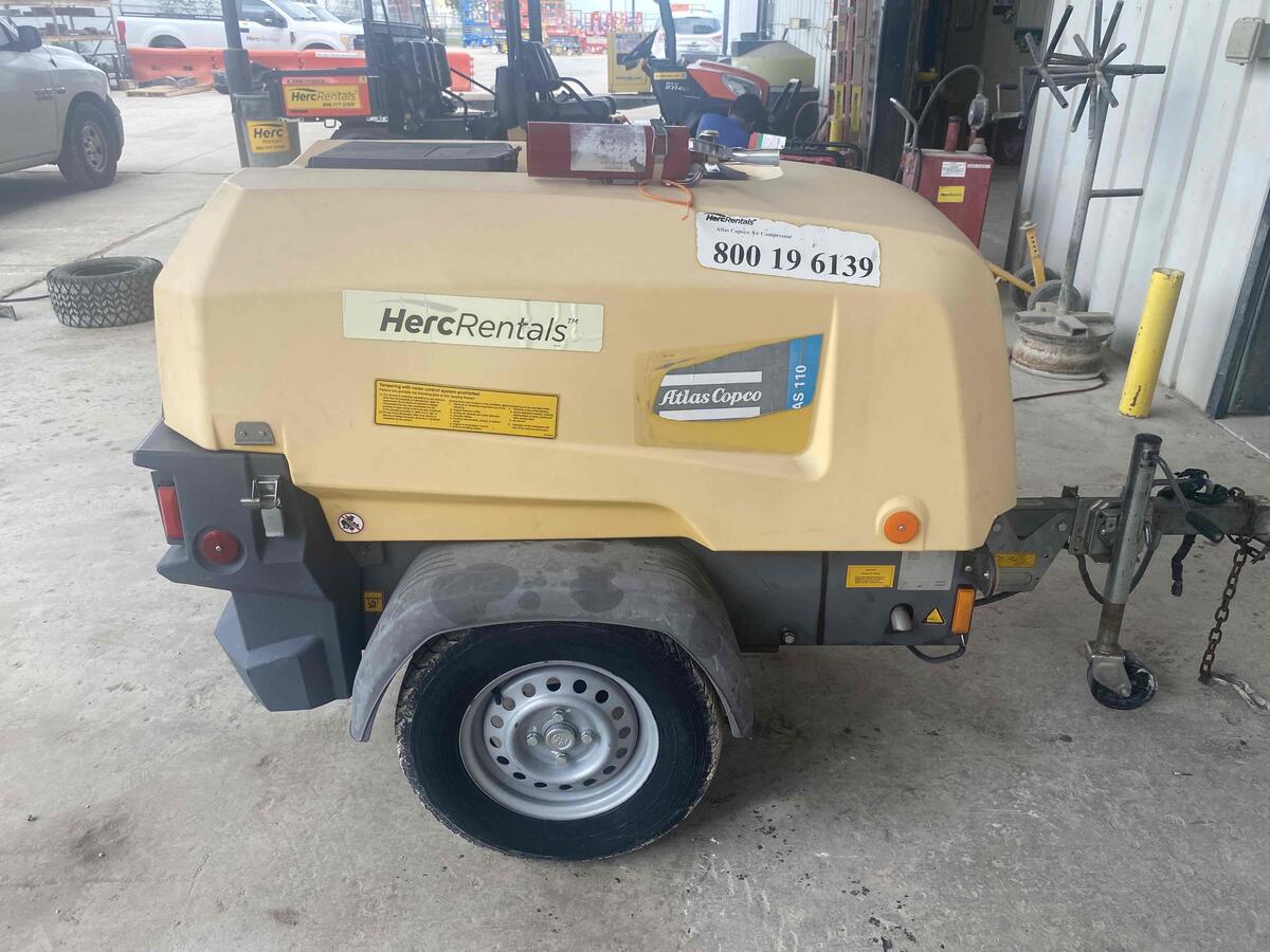 2018 Atlas Copco XAS110T4F-3