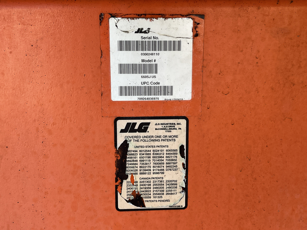 2018 JLG 660SJ-19