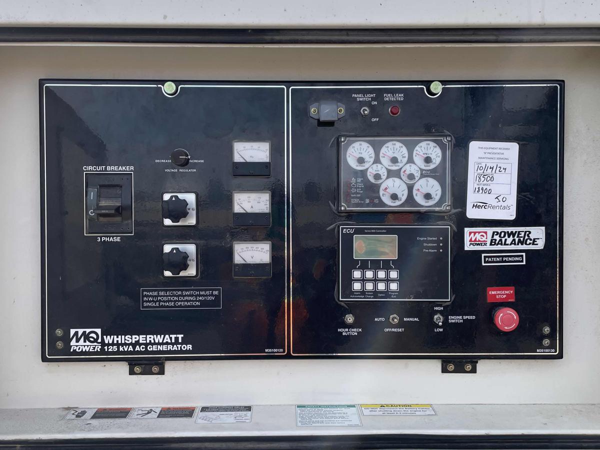 2019 Multiquip DCA125SSIU4F