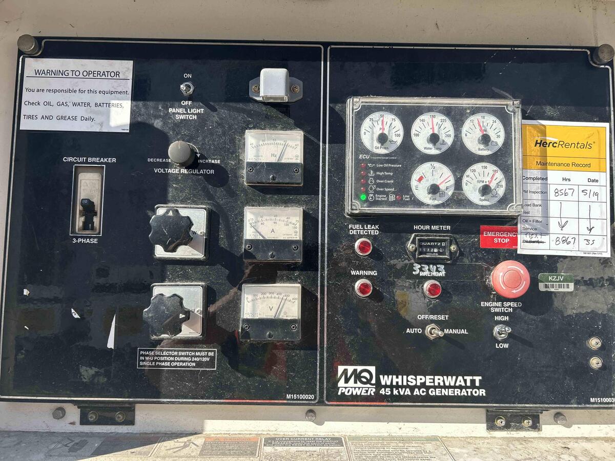 2018 Multiquip DCA-45SSU4F-8