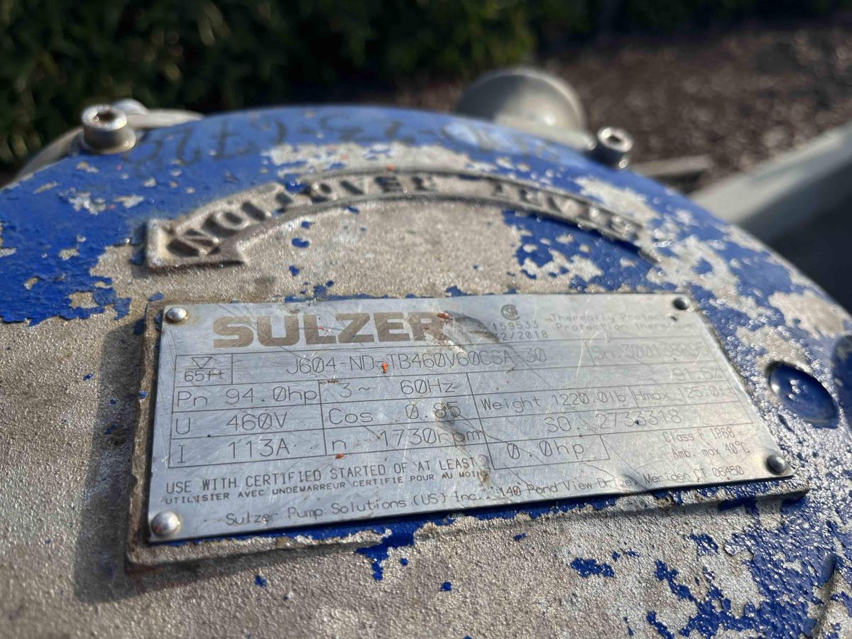 2018 Sulzer J604-5