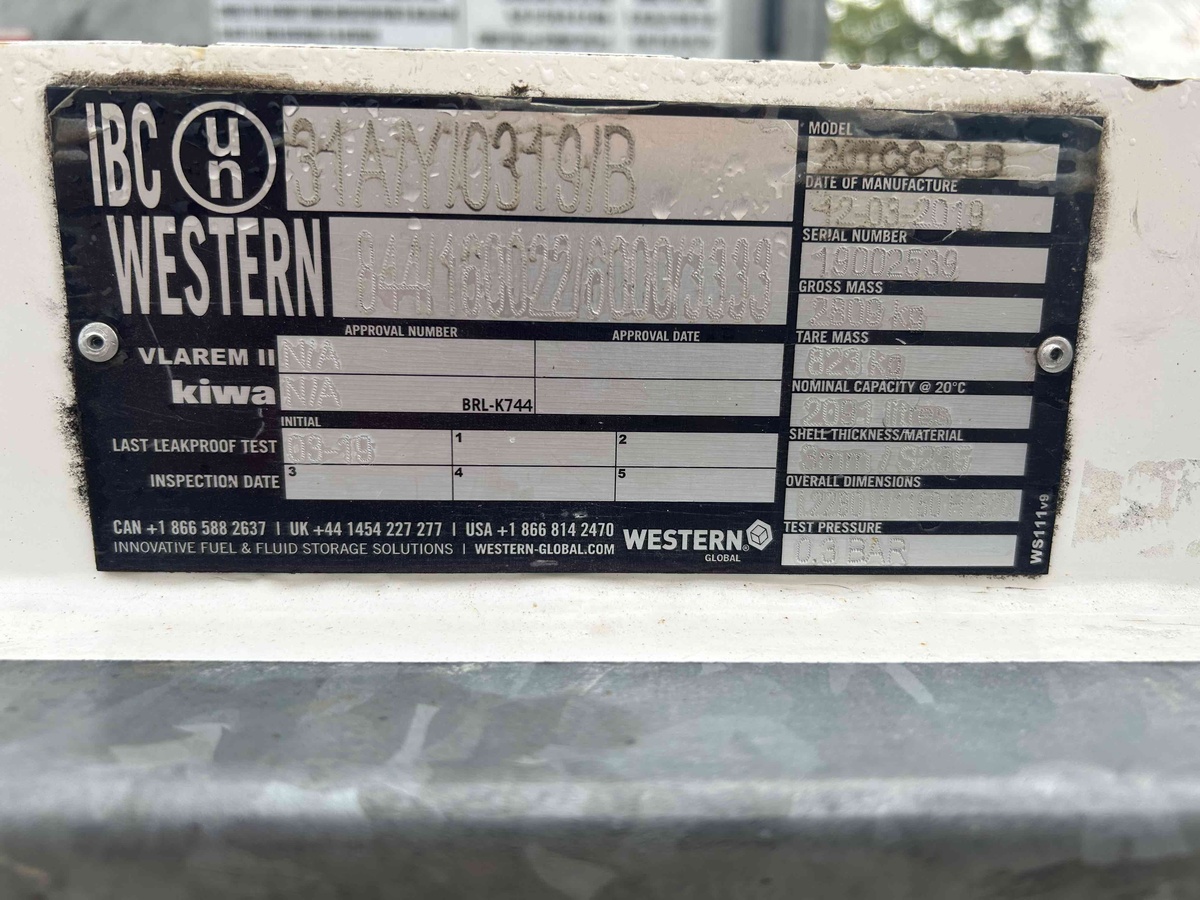 2019 Western Global TransCube 20TCG-6