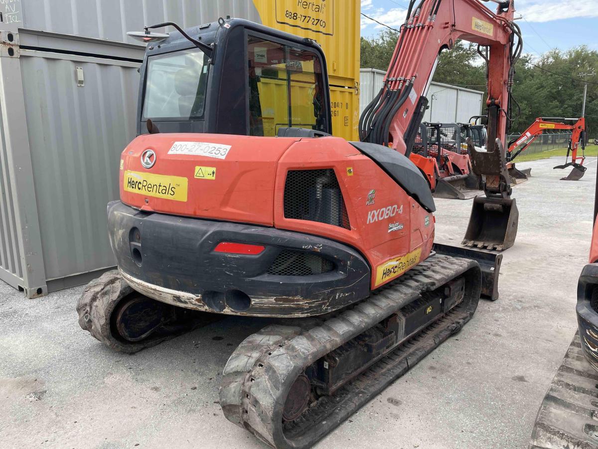 2019 Kubota KX080-4