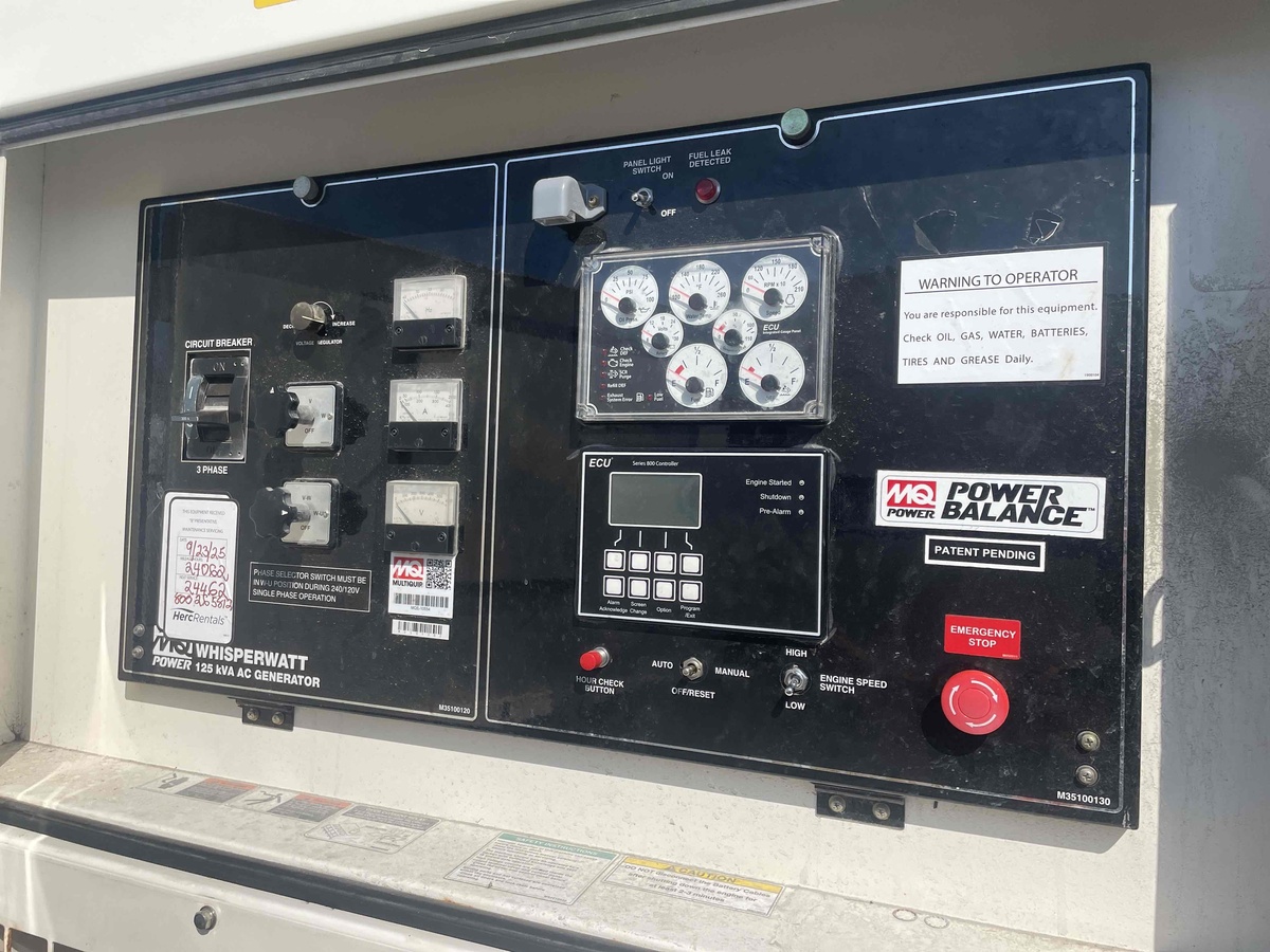 2019 Multiquip DCA125SSIU4F-4