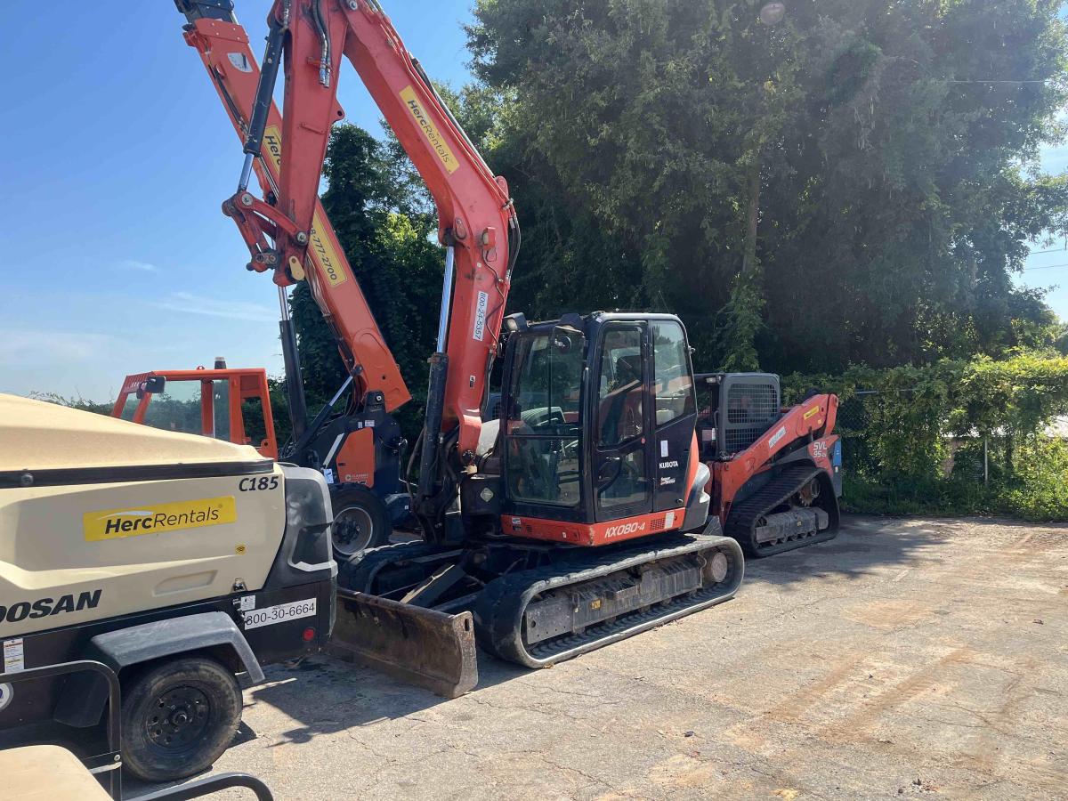 2019 Kubota KX080-4