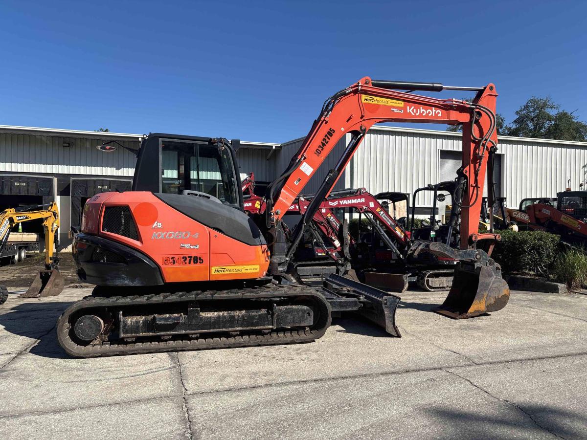 2021 Kubota KX080-4-3