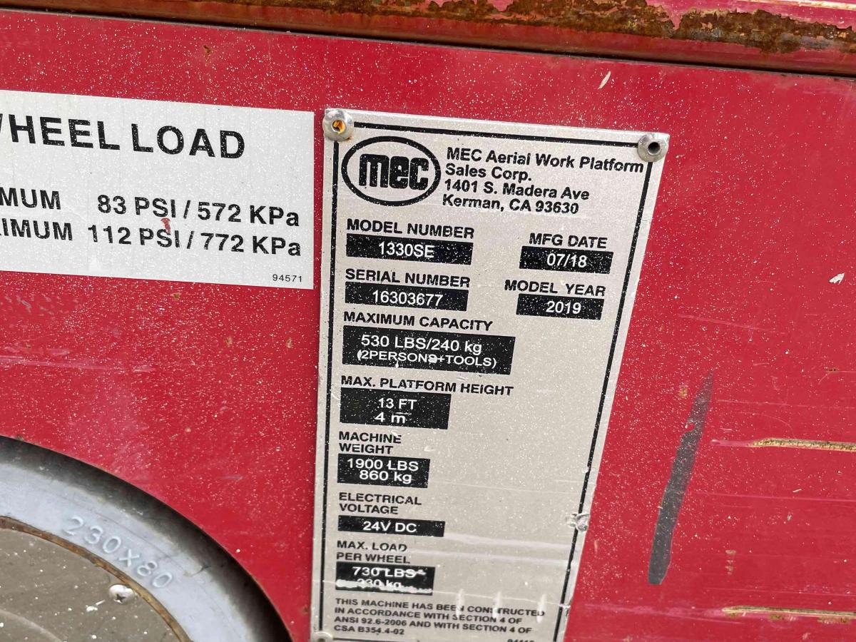 2018 MEC 1330SE