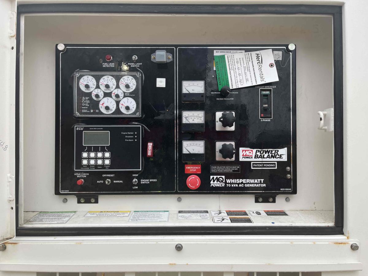 2019 Multiquip DCA-70SSU4F-6
