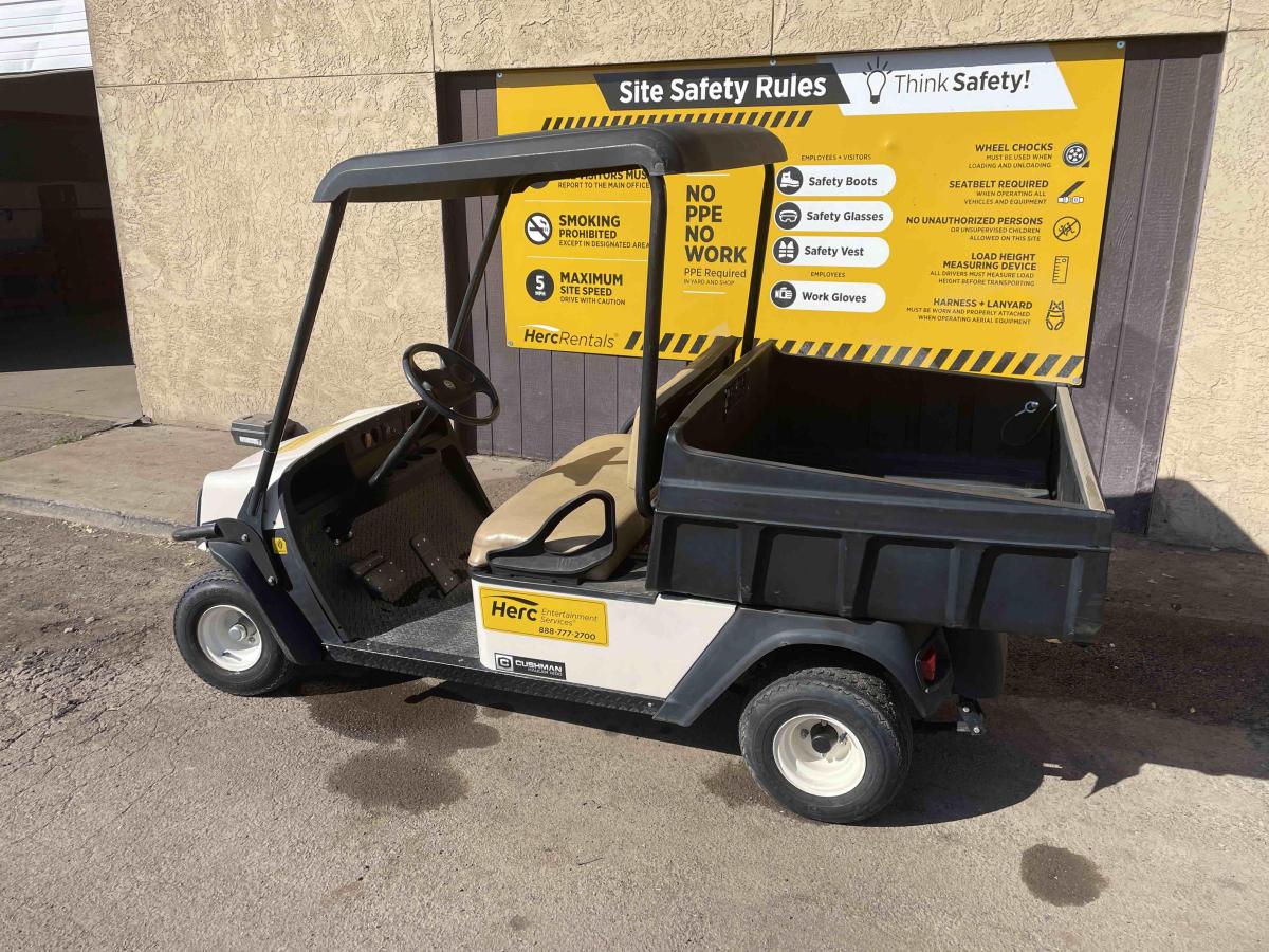 2016 Cushman Hauler 1200