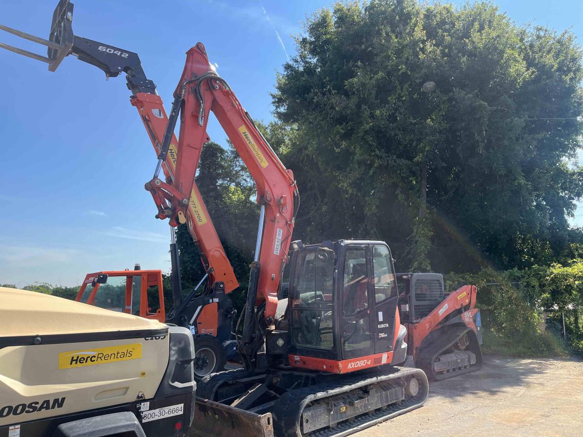 2019 Kubota KX080-4