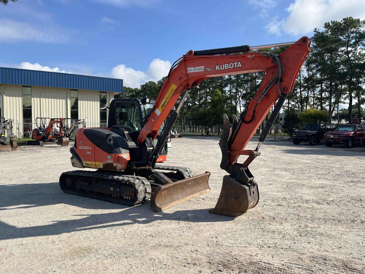 2019 Kubota KX080-4