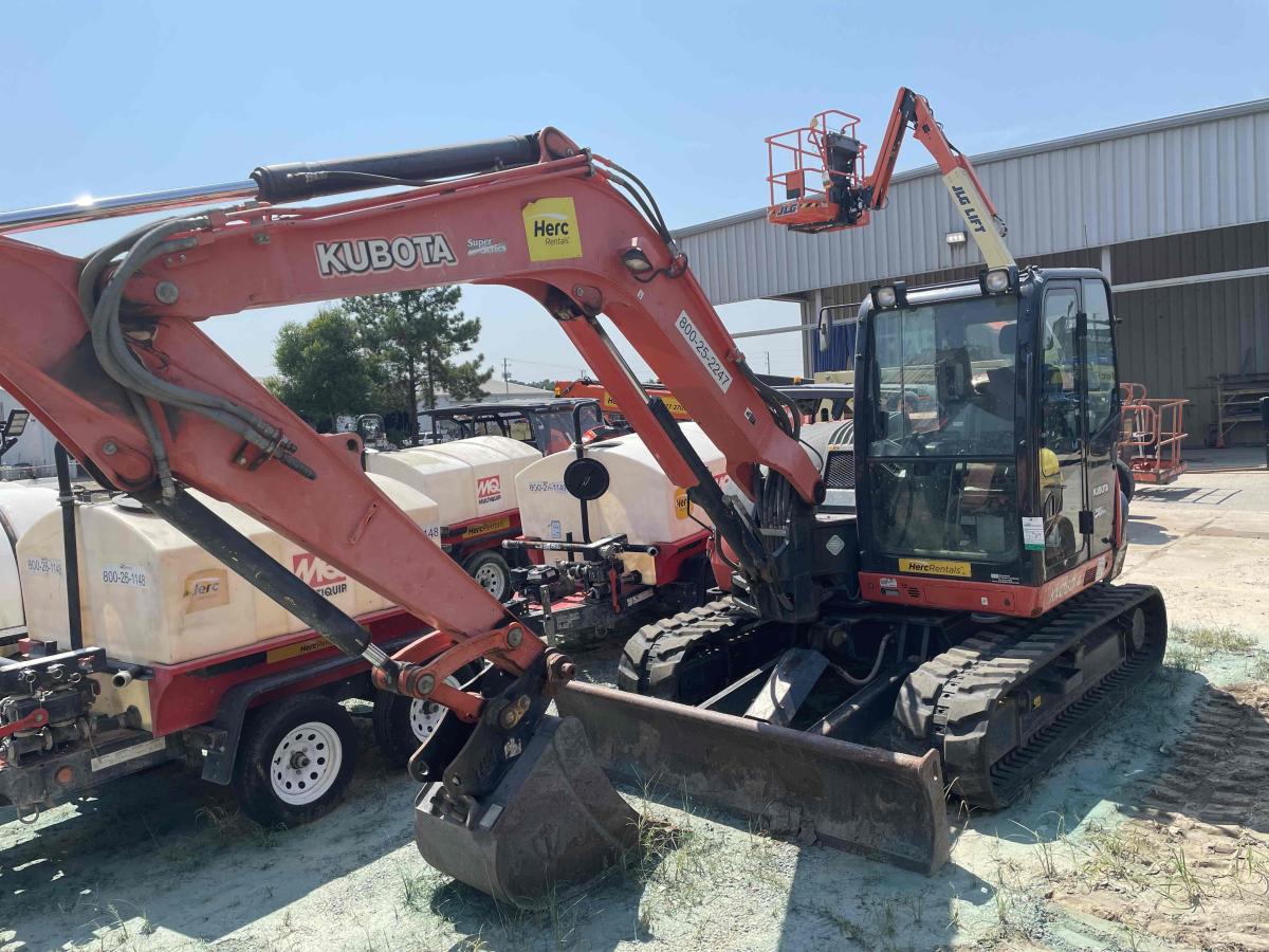2019 Kubota KX080-4
