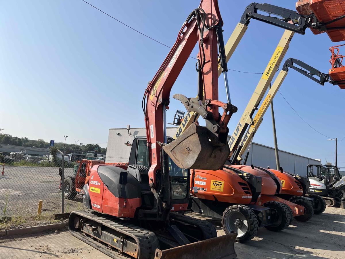 2019 Kubota KX080-4