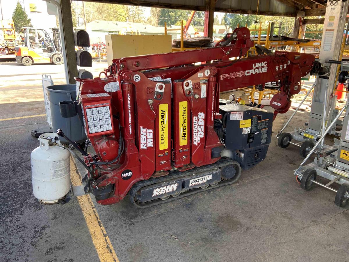 2018 SPYDERCRANE URW295-3