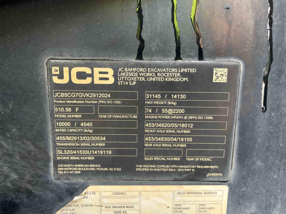 2019 JCB 510-56-11