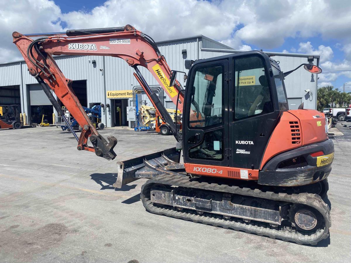 2019 Kubota KX080-4