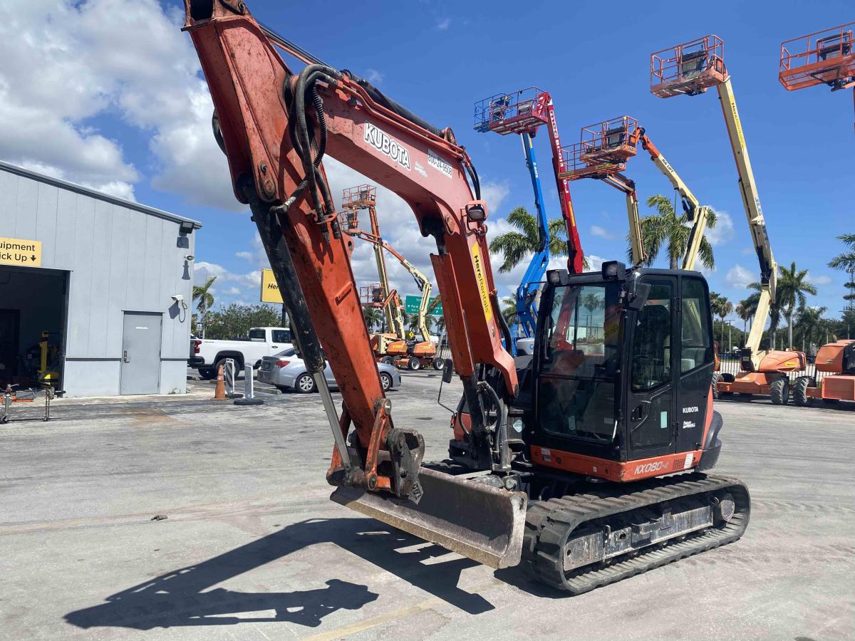 2019 Kubota KX080-4