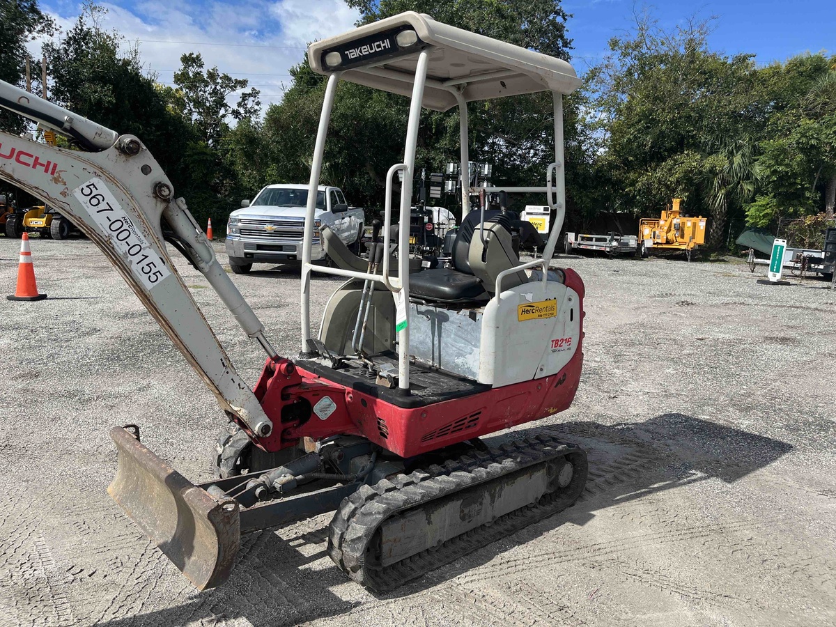 2020 Takeuchi TB216-5