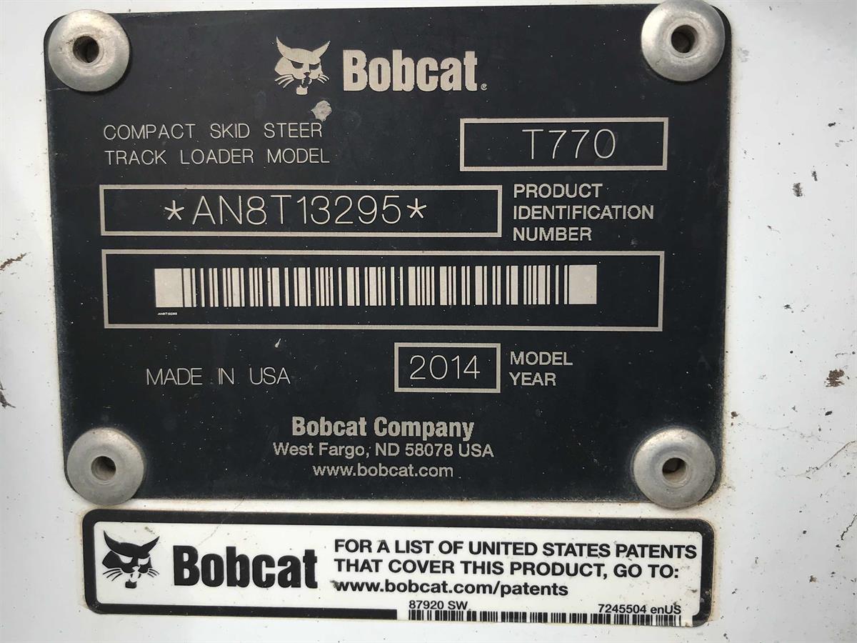 2014 Bobcat T770