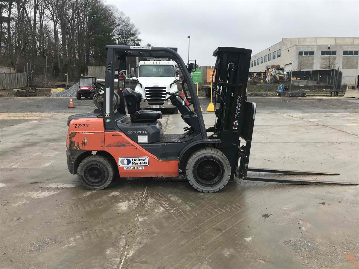 Used Equipment Forklifts Material Handling Warehouse Forklifts 2011 Toyota 8fgu30