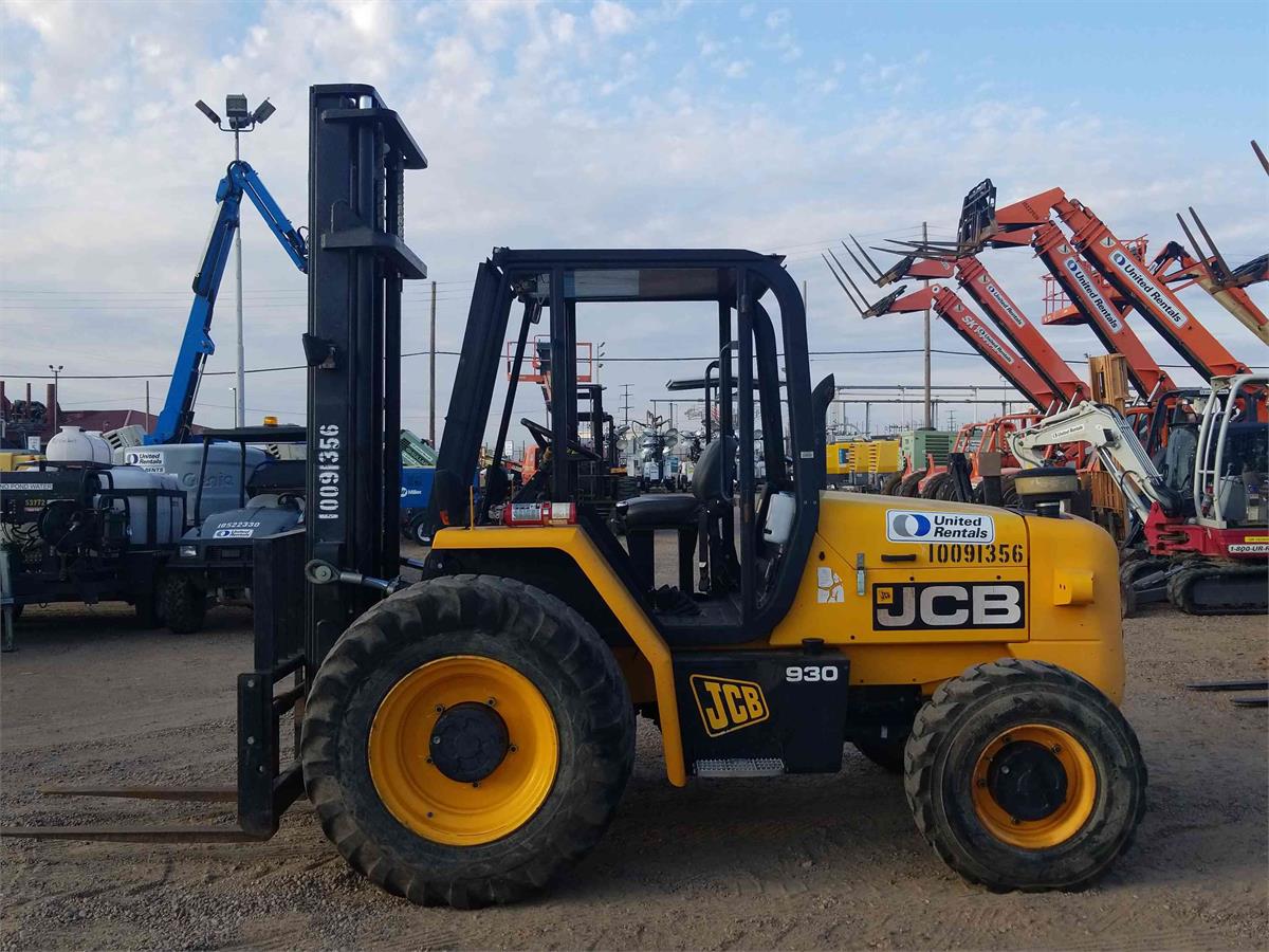 Used Equipment Forklifts Material Handling Rough Terrain Forklifts 2012 Jcb 930 4 Wd